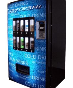 New Vendo 721 Blue Refresh Soda Machine